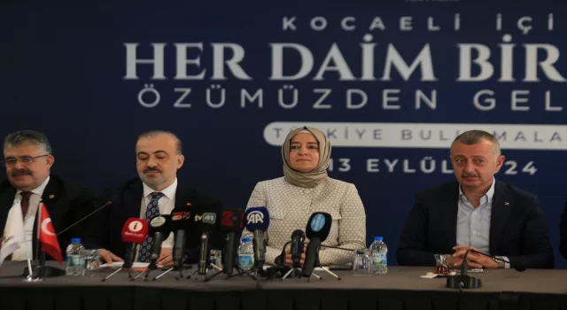 AK Parti Genel Başkan Yardımcısı Kaya, Kocaeli’de konuştu: