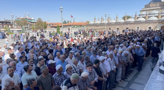 Konya’da Ayşenur Ezgi Eygi için gıyabi cenaze namazı kılındı