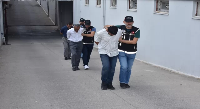 Adana’da 6 kilo 150 gram sentetik uyuşturucunun ele geçirildiği operasyon kamerada 