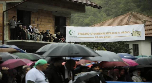 Bosna Hersek’te TDV’nin katkılarıyla tamamlanan Ahi Evran Veli Kırşehir Camisi hizmete açıldı