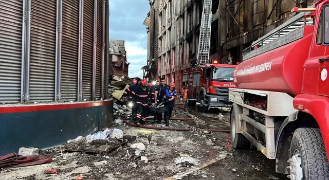 Sakarya’da makarna fabrikasındaki patlamanın ardından bir şahsın cansız bedenine ulaşıldı