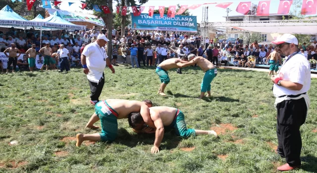 Kahramanmaraş’ta ”Bekir Böke Şalvar Güreşi Türkiye Şampiyonası” düzenlendi