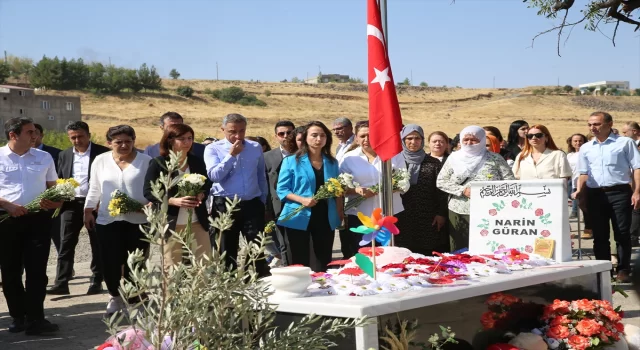 DEM Parti Eş Genel Başkanı Hatimoğulları’ndan Narin’in kabrine ve Diyarbakır Barosu’na ziyaret