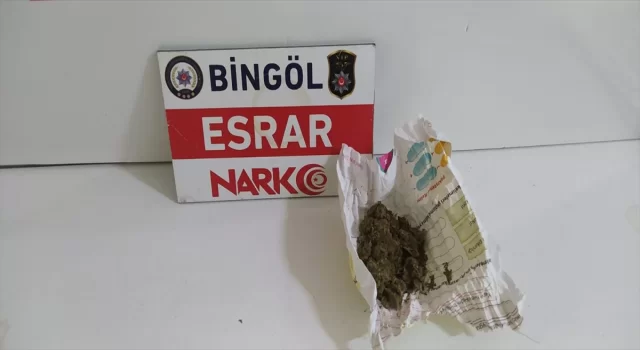 Bingöl’de düzenlenen uyuşturucu operasyonunda yakalanan 6 şüpheli tutuklandı 