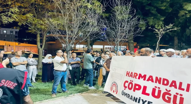 İzmir’de Harmandalı Katı Atık Düzenli Depolama Tesisi’nin kapatılmaması protesto edildi