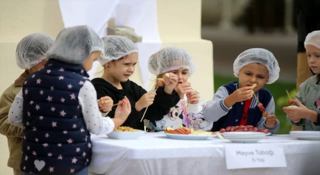 Kırklareli’nde ”minik şefler” hünerlerini sergiledi