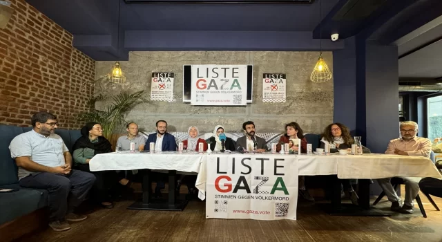 Avusturya’da 29 Eylül’de yapılacak seçimde yarışacak ”Liste Gaza’nın” adayları tanıtıldı