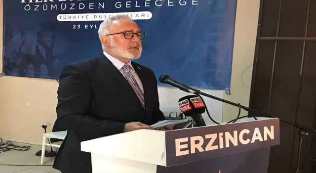 AK Parti’li Yenişehirlioğlu, Erzincan’da ”Türkiye Buluşmaları” programında konuştu: