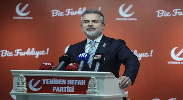 Yeniden Refah Partisi Genel Başkan Yardımcısı Kılıç, MYK toplantısı sonrası açıklama yaptı: