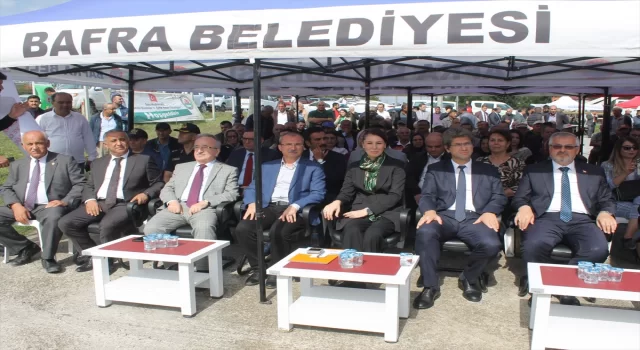 AK Parti’li Karaaslan, Samsun’da ”Çeltik Yetiştiriciliği Hasat Günü”nde konuştu: