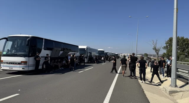 PAOK taraftarları Galatasaray maçı için Türkiye’ye geldi