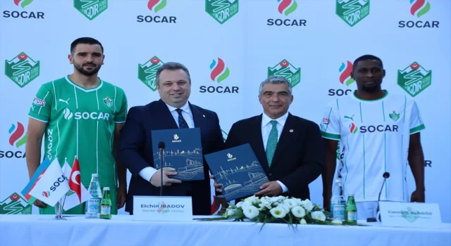 Iğdır FK ile SOCAR arasında forma göğüs sponsorluğu anlaşması imzalandı