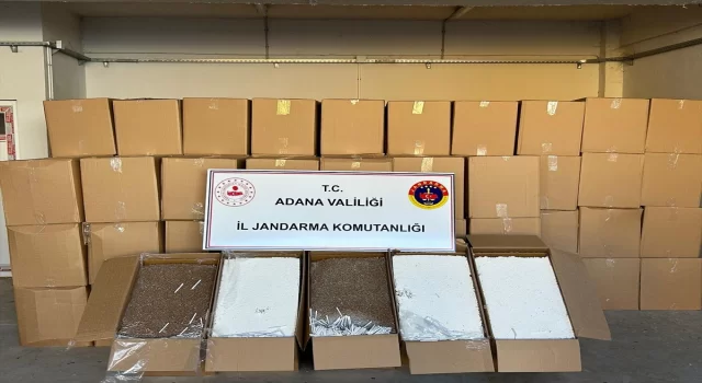 Adana’da 5 milyon makaron ele geçirildi