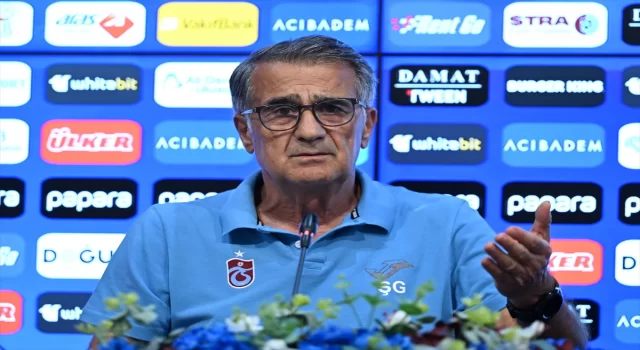 Trabzonspor Teknik Direktörü Şenol Güneş, kötü sonuçların düzeleceğine inanıyor: