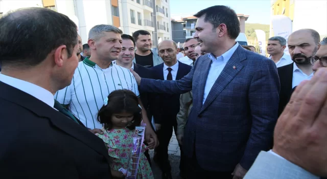 Çevre, Şehircilik ve İklim Değişikliği Bakanı Kurum, Hatay’da konuştu: (1)