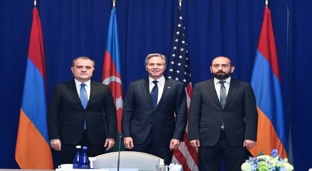 ABD, Azerbaycan ve Ermenistan dışişleri bakanları, New York’ta görüştü