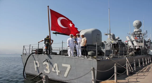 TCG Fırtına hücumbotu, Kocaeli’de ziyarete açıldı