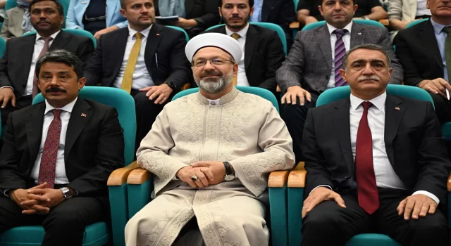 Diyanet İşleri Başkanı Erbaş, 7. Ahilik Sempozyumu’nda konuştu: