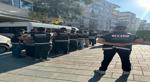 İzmir’de silah kaçakçılığı operasyonunda 7 şüpheli tutuklandı