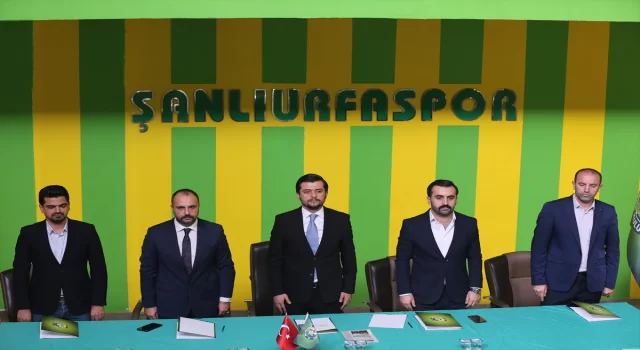 Şanlıurfaspor’da Giray Küçük, yeniden başkanlığa seçildi