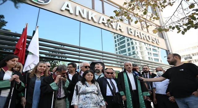 Görme engelli avukatlardan Ankara Barosu’nun ”kitap tarama” faaliyetini sonlandırmasına tepki