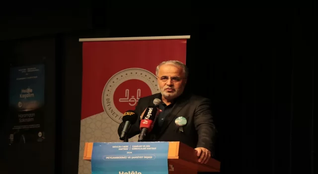 Diyanet İşleri Başkan Yardımcısı Burhan İşliyen, Kayseri’de konferansta konuştu: