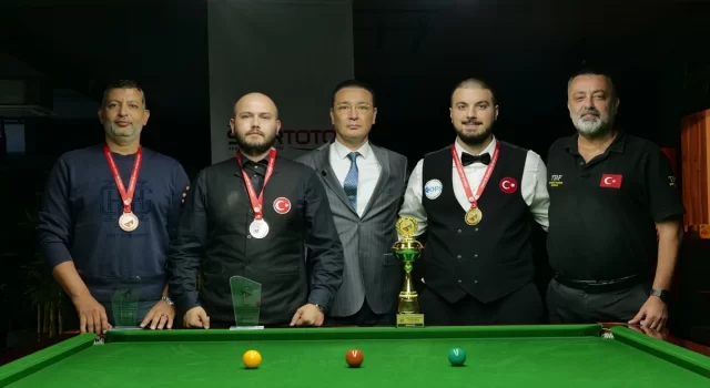 Bilardoda 2024 Türkiye Snooker Şampiyonası’nın 3. etabı tamamlandı