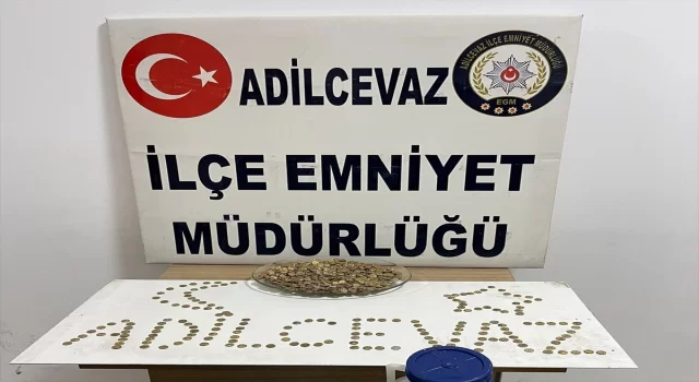 Bitlis’te 900 altın sikke ele geçirildi