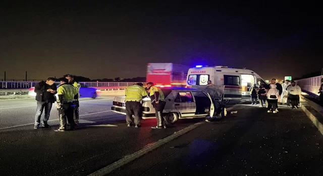 Bursa’da çevre yolunda otomobilin çarptığı yaya öldü