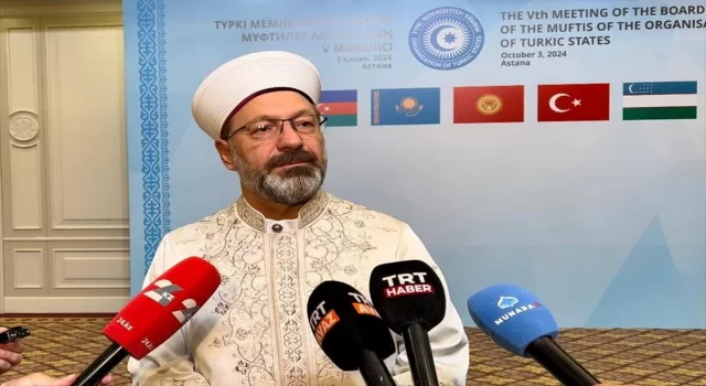 Diyanet İşleri Başkanı Erbaş’tan Filistin mesajı: