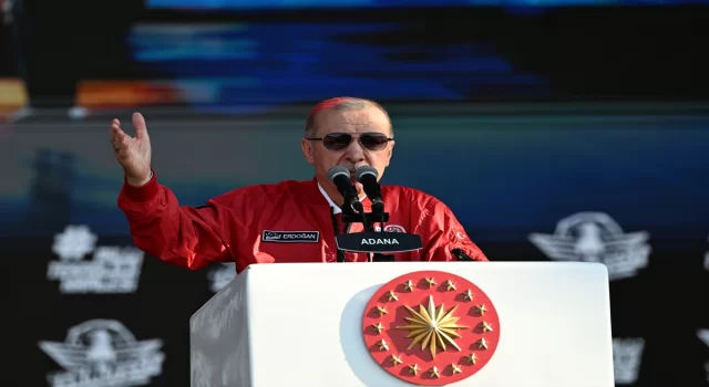 Cumhurbaşkanı Erdoğan: ”Dün bize parasıyla savunma sanayii teknolojisi ürünü vermeyen ülkelere artık ihracat yapar hale geldik”