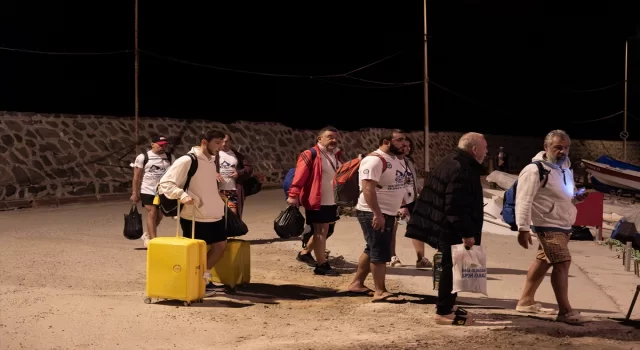 4. İskenderun Körfezi Açık Deniz Yüzme Maratonu başladı