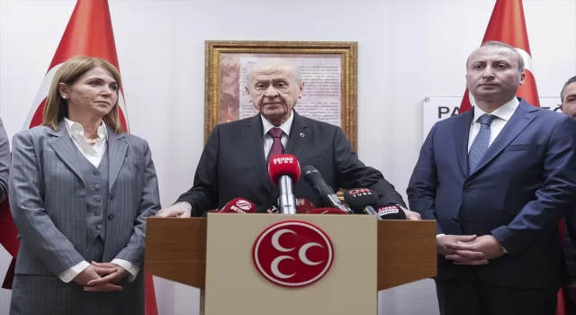 MHP Genel Başkanı Bahçeli, partisinin Siyaset ve Liderlik Okulu’nun açılışında konuştu: