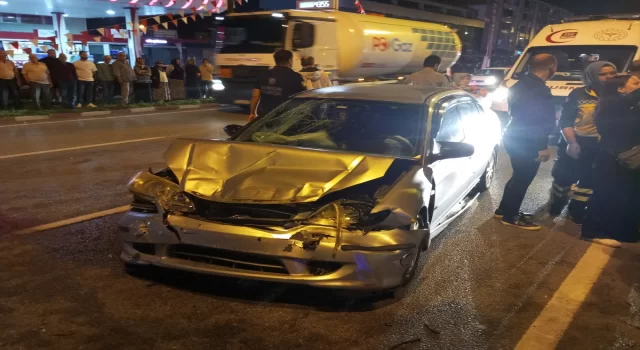 Samsun’da zincirleme trafik kazasında 13 kişi yaralandı