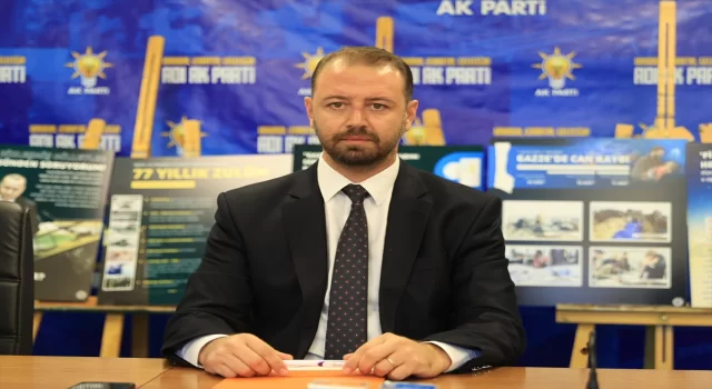 Trakya’da AK Parti teşkilatları İsrail’in Filistin’e yönelik saldırılarını protesto etti