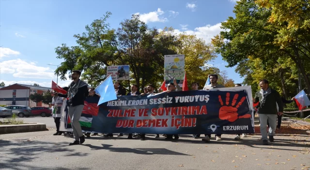 Erzurum, Erzincan, Tunceli ve Iğdır’da Filistin’e yönelik saldırılar protesto edildi