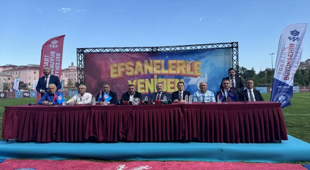 Trabzon’da ”Efsanelerle Yeniden Futbol Turnuvası” yarın başlayacak