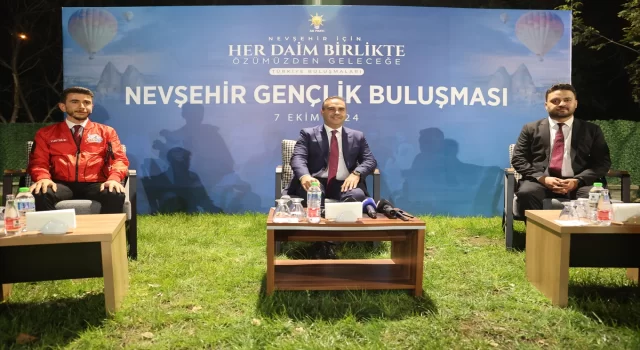 Sanayi ve Teknoloji Bakanı Kacır, Nevşehir’de gençlerle buluştu: 