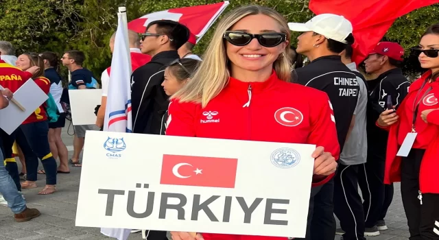 Milli sporcu Şahika Ercümen, Serbest Dalış Dünya Şampiyonası’nda Türkiye rekoru kırdı