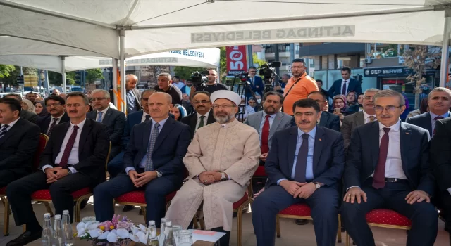 Başkentte, Fidan Diyanet Gençlik Merkezi açıldı