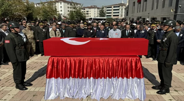 Şehit Piyade Sözleşmeli Er Sefer Alan için Elazığ’da merasim düzenlendi