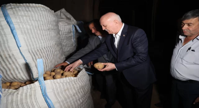 TZOB Genel Başkanı Şemsi Bayraktar, patates tüketimine yönelik talep oluşturulmasını istedi