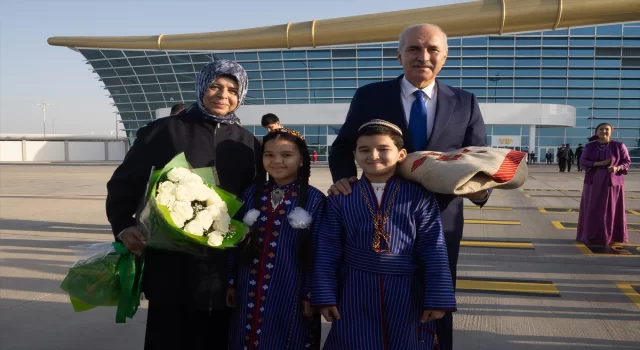 TBMM Başkanı Kurtulmuş, Türkmenistan’da