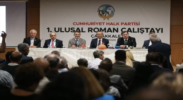 CHP Genel Başkanı Özel, Çanakkale’de 1. Ulusal Roman Çalıştayı’nda konuştu: