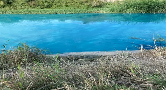 Çorlu Deresi’nin rengi değişti