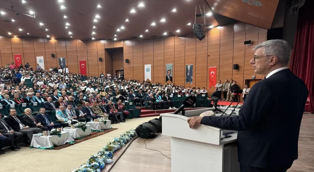 Bakan Memişoğlu, Kafkas Üniversitesi Akademik Yılı Açılış Töreni’nde konuştu: