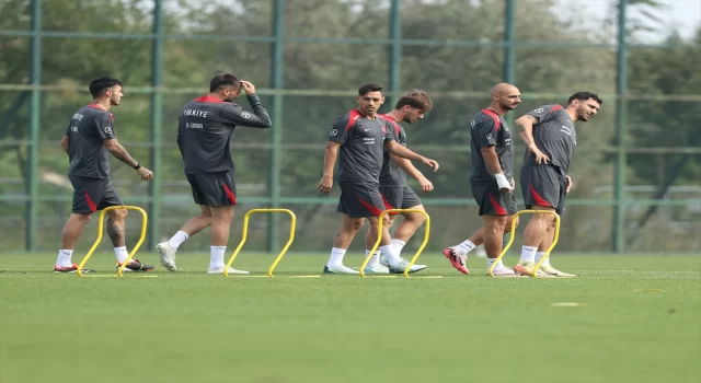 A Milli Futbol Takımı, İzlanda maçının hazırlıklarına başladı