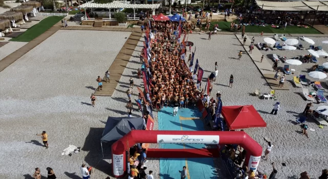 5. Uluslararası Fethiye Spor Festivali’nde yüzme yarışları yapıldı