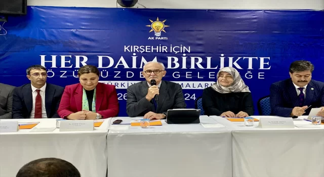 AK Parti Genel Başkan Yardımcısı Yılmaz, Kırşehir’de konuştu: