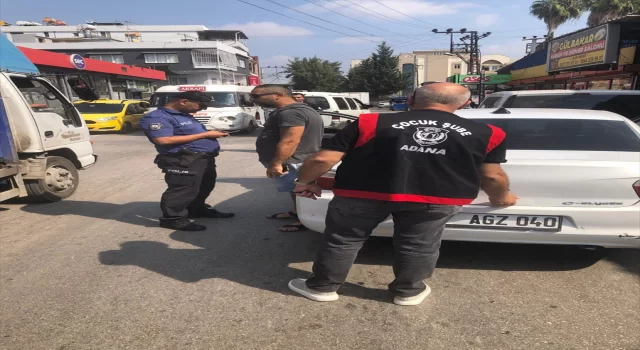 Adana’da polis okul çevrelerinde denetim yaptı